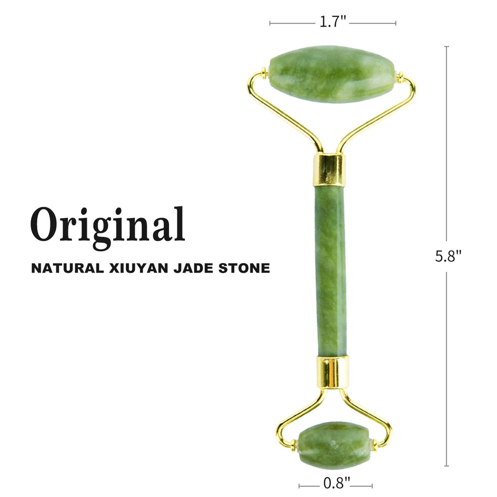 Raspador de pedra de jade natural Guasha