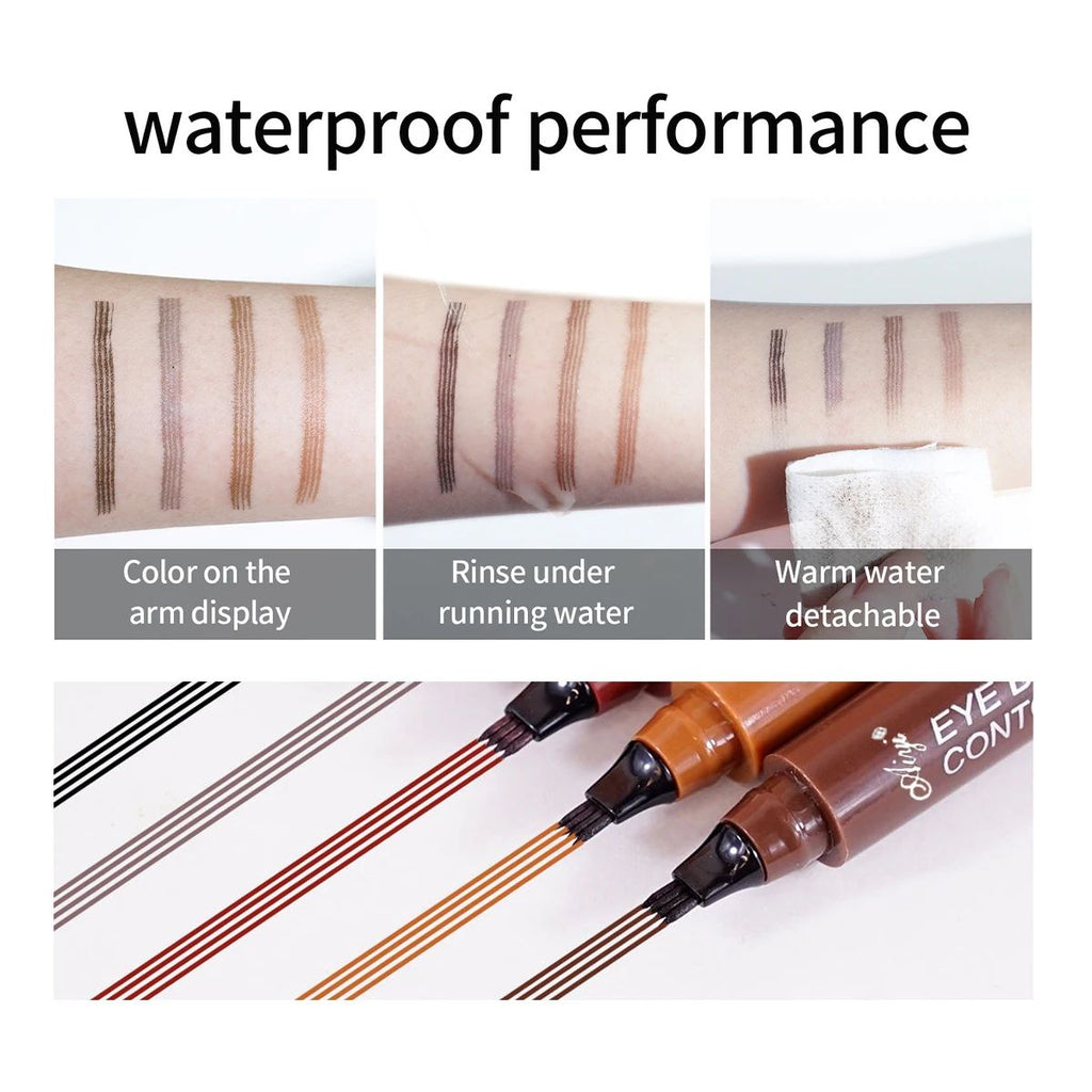 4-tip microblading eyebrow pencil