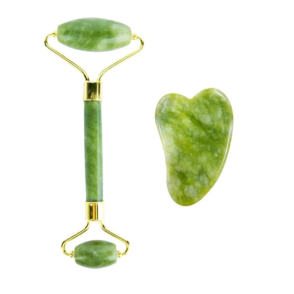 Raspador de pedra de jade natural Guasha