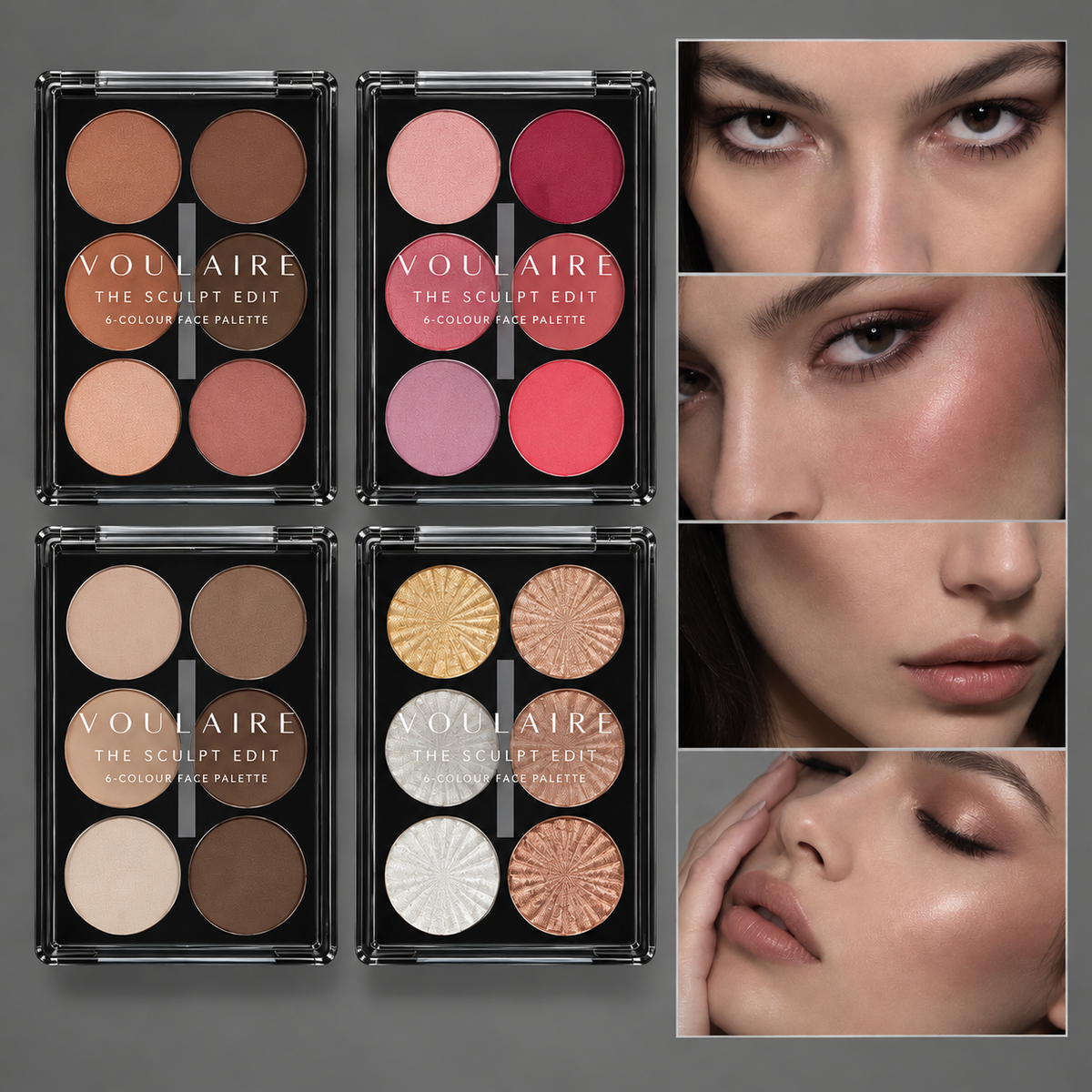 THE SCULPT EDIT™ 6-Colour Face Palette