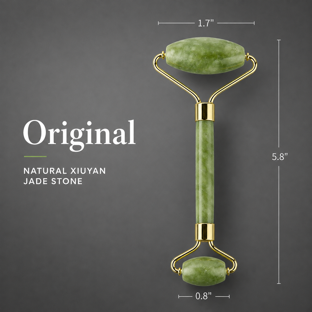 Raspador de pedra de jade natural Guasha