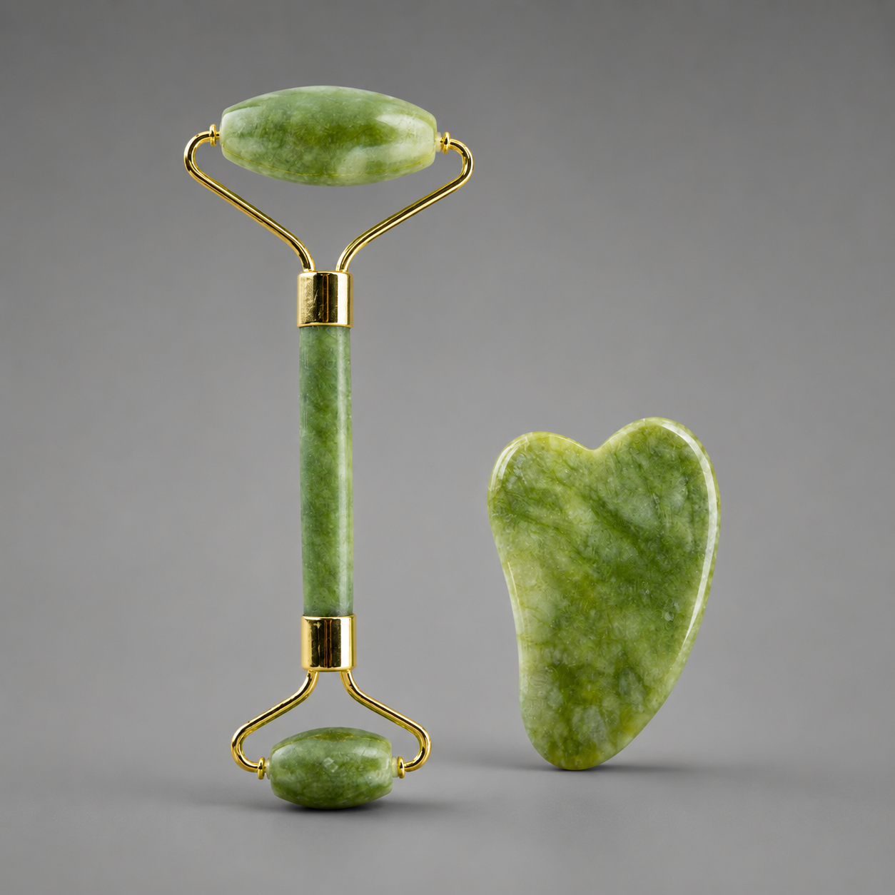 Raspador de pedra de jade natural Guasha